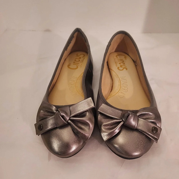 Circus by Sam Edelman Sterling Silver Connie Ballet Flat in Size 6.5 M - Picture 2 of 11